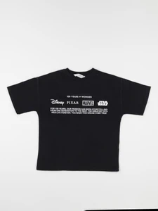Zara - tee-shirt imprimé au dos noir - 8/9 ans