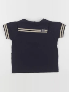 Petit Bateau - tee-shirt bleu - 18 mois