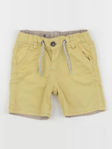 IKKS - short réversible jaune - 2 ans