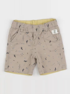 IKKS - short réversible jaune - 2 ans
