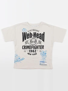Zara - tee-shirt imprimé au dos blanc - 6/7 ans
