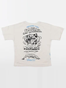 Zara - tee-shirt imprimé au dos blanc - 6/7 ans