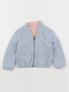 IKKS - veste réversible bleu - 2 ans