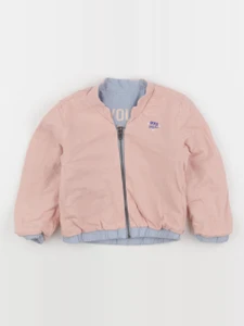 IKKS - veste réversible bleu - 2 ans