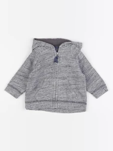 H&M - sweat bleu - 3/4 ans