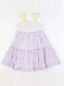 Il Gufo - robe violet, jaune - 4 ans