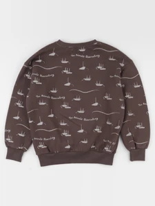 The animals observatory - sweat marron - 8 ans