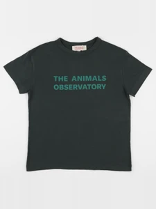 The animals observatory - tee-shirt vert - 8 ans