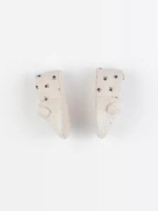 Vertbaudet - chaussons beige - pointure 18