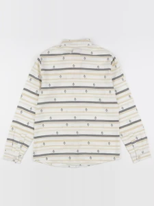 The animals observatory - chemise blanc, jaune - 8 ans