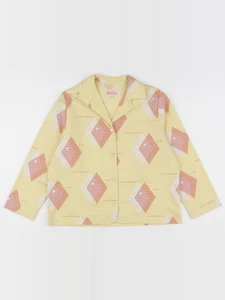 The animals observatory - chemise jaune, rouge - 8 ans