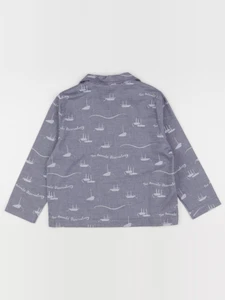 The animals observatory - chemise bleu - 8 ans
