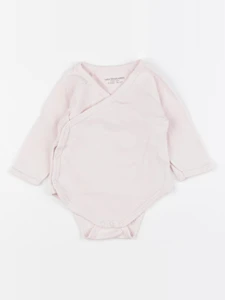Vertbaudet - body rose - 3 mois
