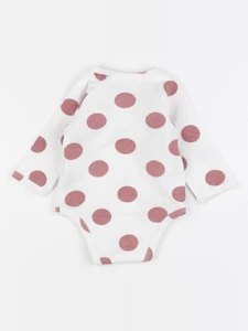 Vertbaudet - body blanc, rouge - 3 mois