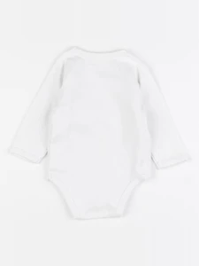 Vertbaudet - body blanc - 3 mois