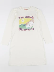 The animals observatory - robe beige - 8 ans