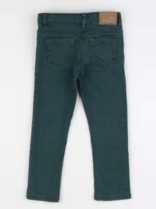 Vertbaudet - pantalon vert - 3 ans