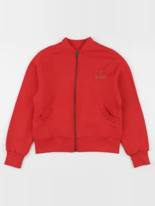 The animals observatory - sweat imprimé au dos rouge - 8 ans