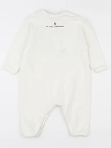 The animals observatory - pyjama coton blanc - 6 mois