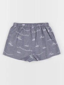 The animals observatory - jupe short bleu - 8 ans