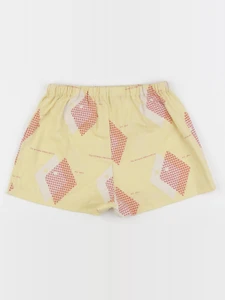 The animals observatory - jupe short jaune, rouge - 8 ans