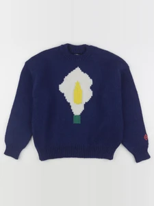 The animals observatory - Flower Bull Kids Sweater - 10 ans