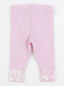 Billie Blush - legging rose - 3 mois