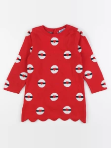 Jacadi - robe rouge - 24 mois