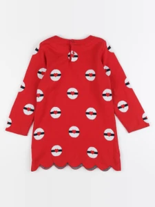 Jacadi - robe rouge - 24 mois