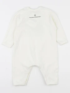 The animals observatory - pyjama coton blanc - 6 mois