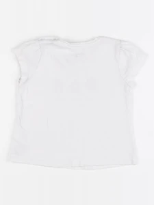 Vertbaudet - tee-shirt blanc - 6 mois
