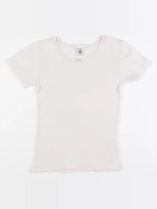 Petit Bateau - maillot de corps rose - 8 ans