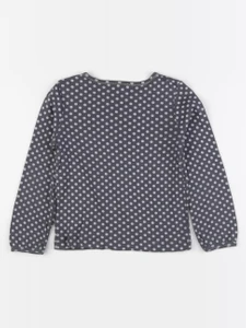Petit Bateau - tee-shirt taupe, or - 5 ans