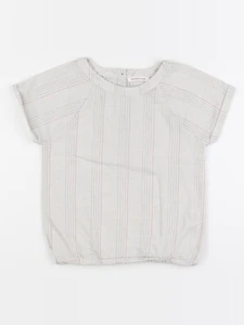 Monoprix - blouse beige - 6 ans
