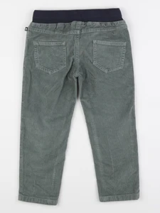 Petit Bateau - pantalon vert - 3 ans