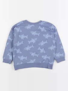 Mango - sweat bleu - 3/4 ans