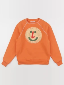 The animals observatory - sweat SHARK orange - 8 ans