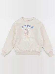 The animals observatory - sweat SHARK beige - 6 ans