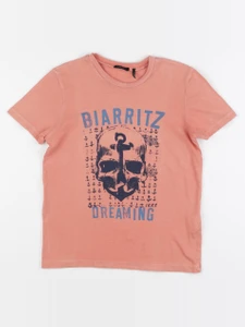 IKKS - tee-shirt orange - 4 ans