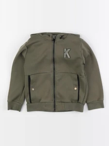 IKKS - sweat imprimé au dos vert - 6 ans