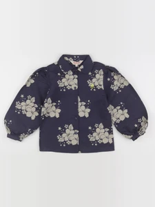The animals observatory - blouse GADFLY bleu - 6 ans