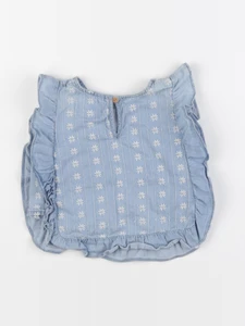 Zara - blouse bleu - 3 ans