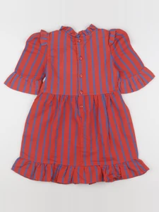 The animals observatory - robe TORTOISE rouge, bleu - 12 ans