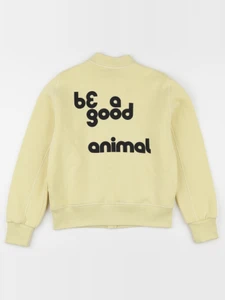 The animals observatory - sweat imprimé au dos jaune - 8 ans