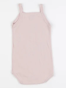 Petit Bateau - body rose - 12 mois
