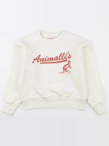 The animals observatory - sweat blanc - 8 ans