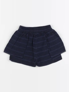 IKKS - short bleu - 18 mois