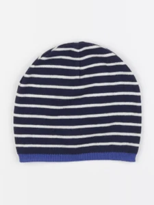 H&M - bonnet bleu - 4/8 ans