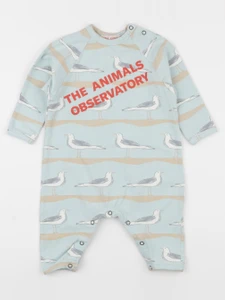 The animals observatory - pyjama coton bleu - 6 mois