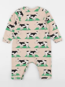 The animals observatory - pyjama coton rose - 6 mois